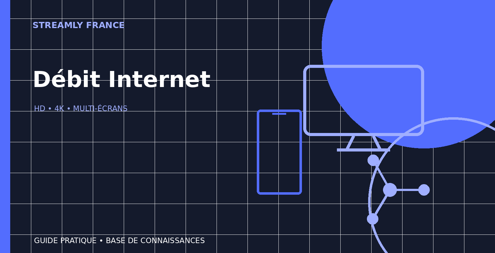 Quel débit Internet pour le streaming HD, 4K et plusieurs écrans ?