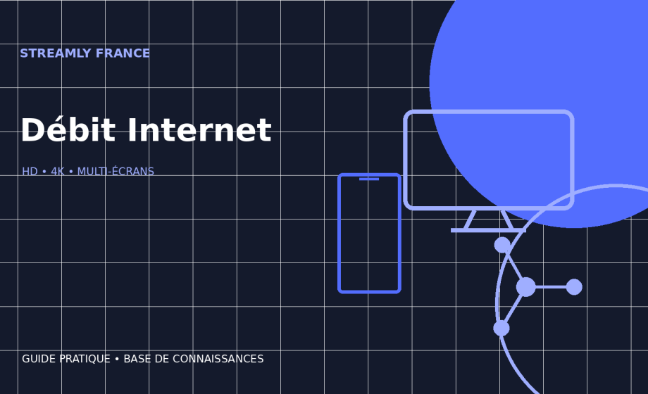 Quel débit Internet pour le streaming HD, 4K et plusieurs écrans ?