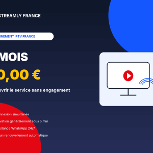 Abonnement IPTV France – 3 mois